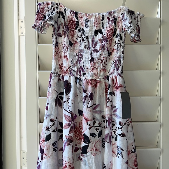 NWT J for Justify Romper dress with Long Skirt - Picture 2 of 8